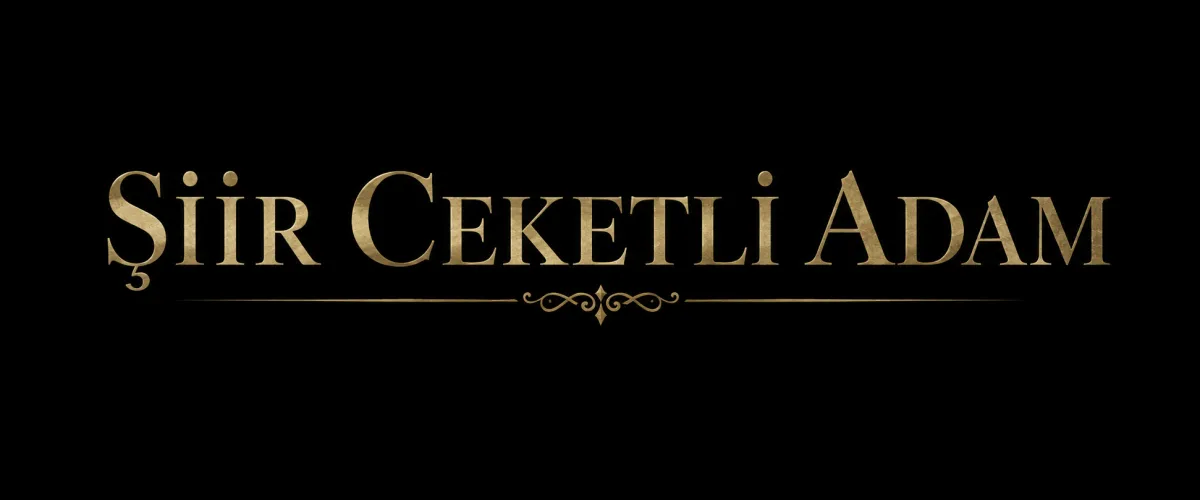 Şiir Ceketli Adam kapak görseli