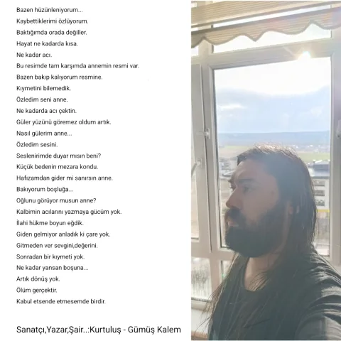 Bazen hüzünleniyorum... Anne! görseli