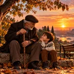 Bir Babanın Saçlarında Kış