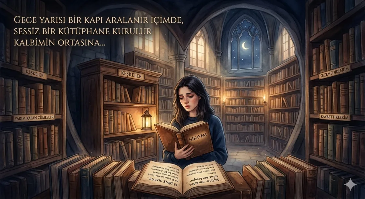 GECE YARISI KÜTÜPHANESİ