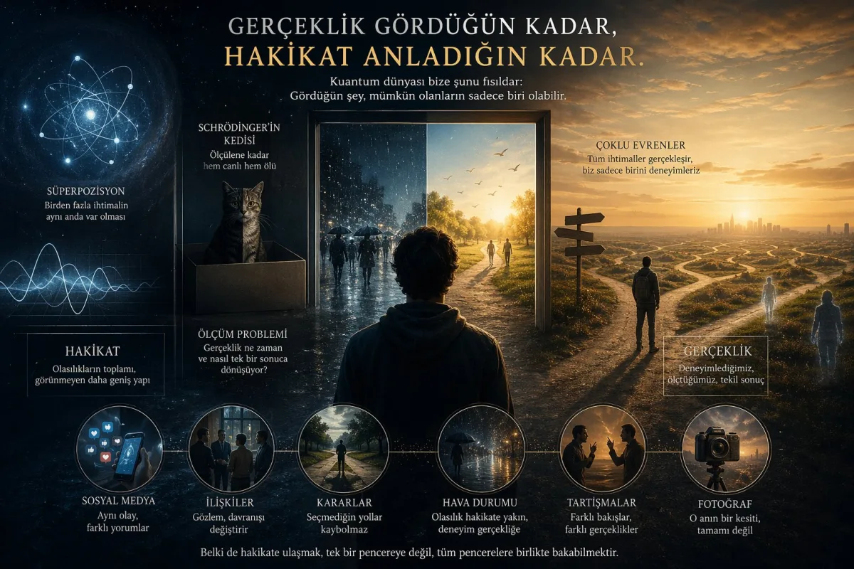 Gözlem ve Yanılsama: Kuantum Dünyasında Hakikat Arayışı