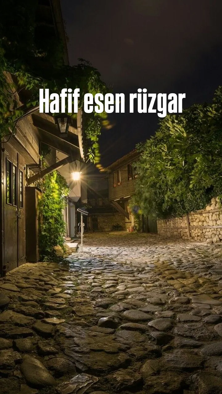 Hafif esen rüzgar