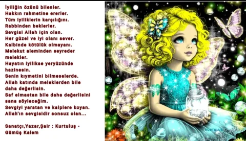 İyiliğin özünü bilenler. Hakkın rahmetine ererler. görseli