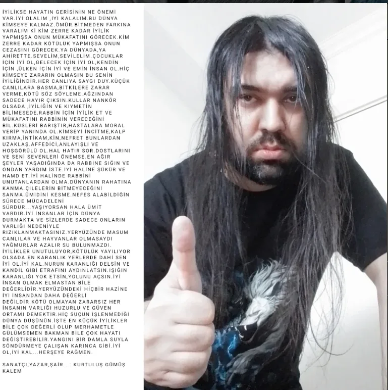 İYİLİKSE HAYATIN GERİSİNİN NE ÖNEMİ VAR.İYİ OLALIM ,İYİ KALALIM