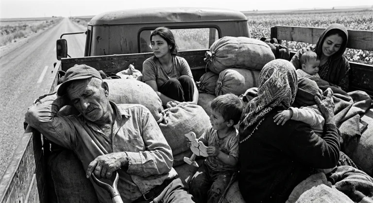 KAMYONLAR İŞÇİ TAŞIR