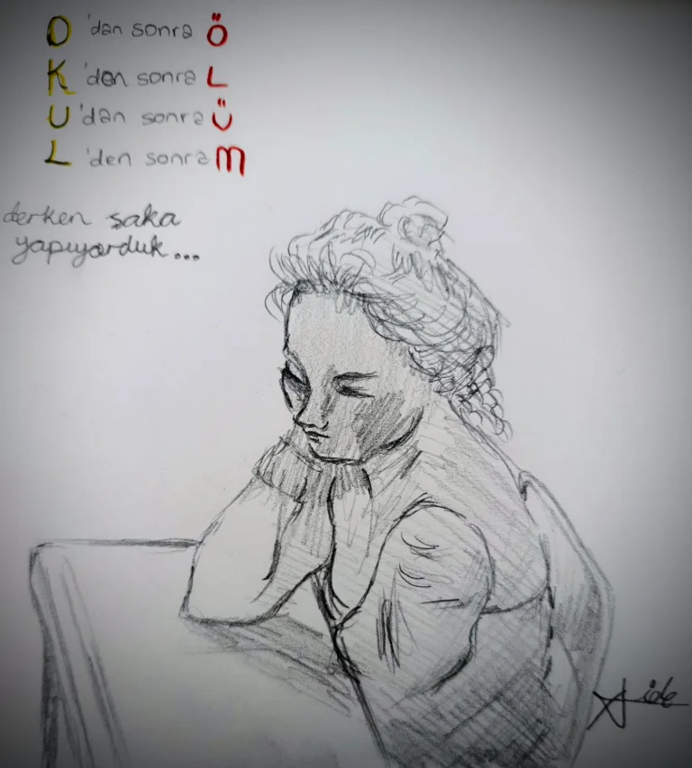 Kelimelerimiz yaslı, renklerimiz yaralı, şiddete karşı sanatla ses oluyoruz...
