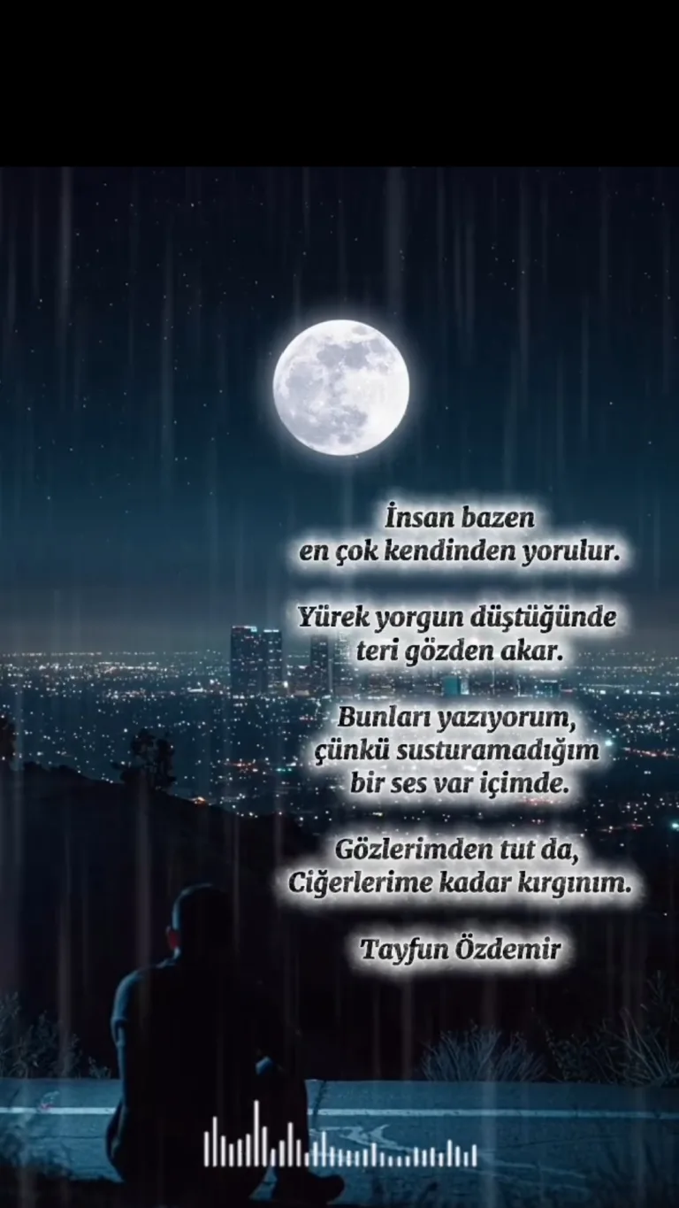 Kırgınım.