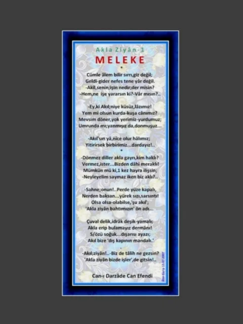 M E L E K E (Akla Ziyân-1) görseli