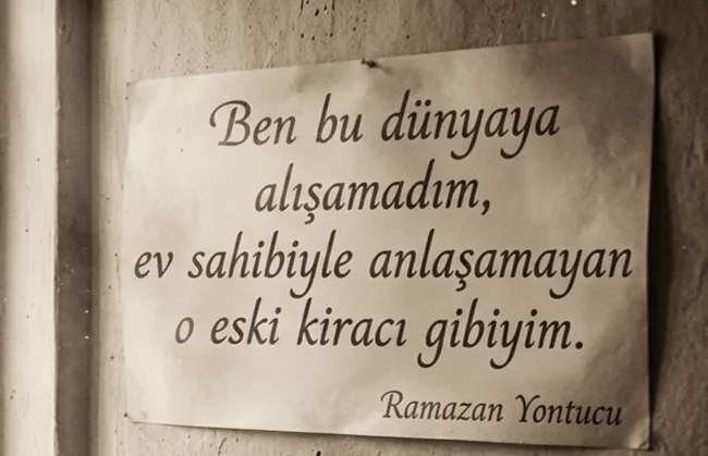 Mavi plastik leğendeki gökyüzü