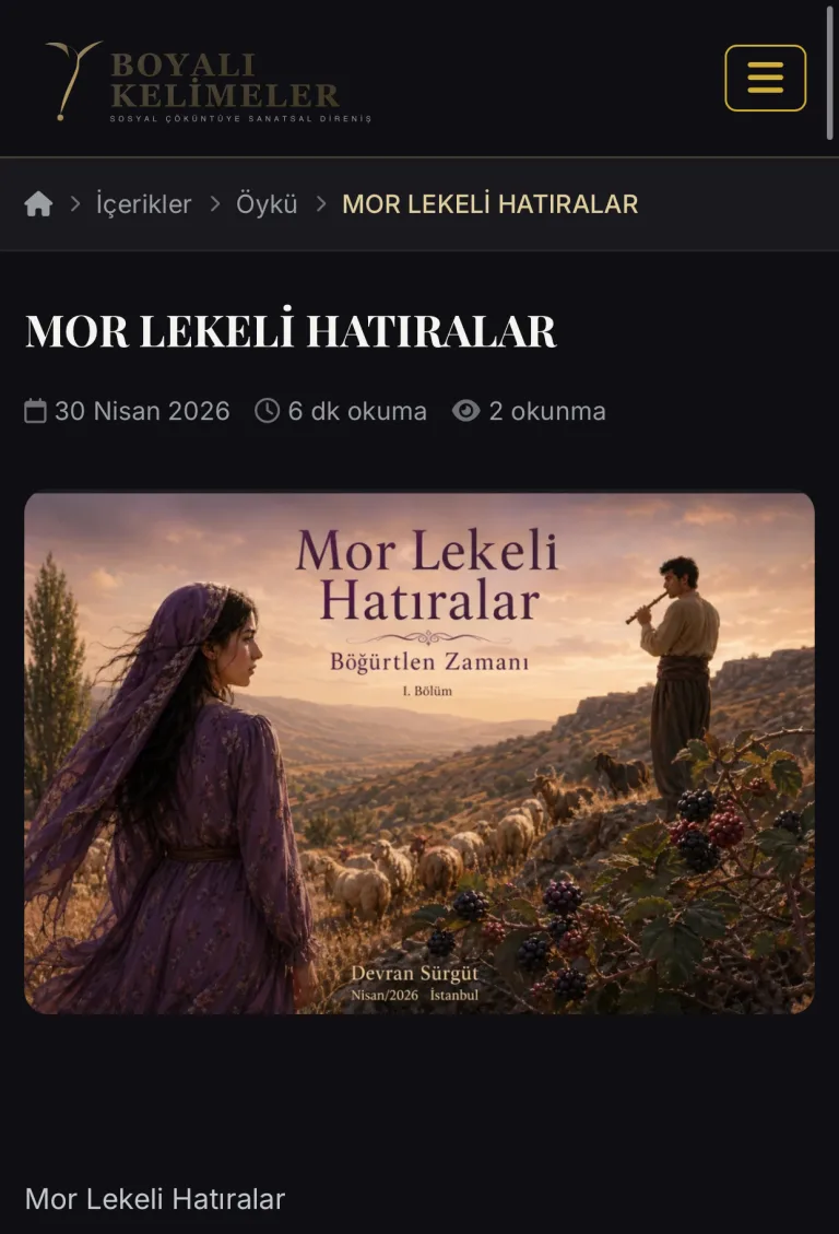 MOR LEKELİ HATIRALAR 2