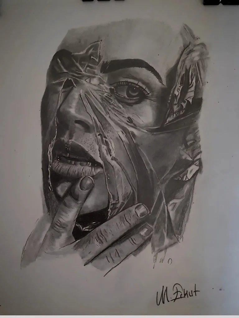 Şeffaflık karakalem ile nasıl güzelleşir🎨