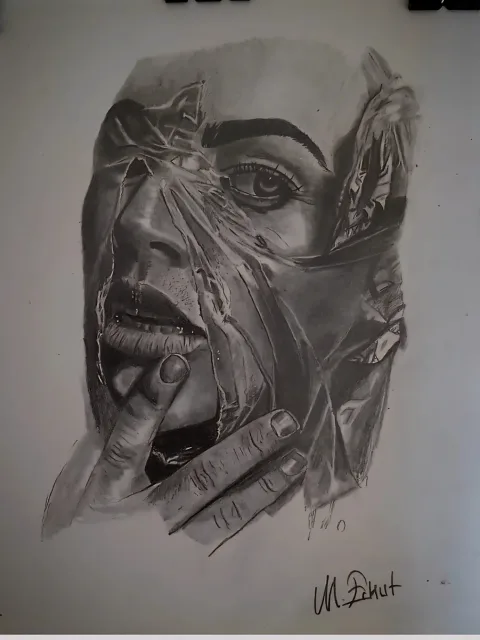 Şeffaflık karakalem ile nasıl güzelleşir🎨 görseli