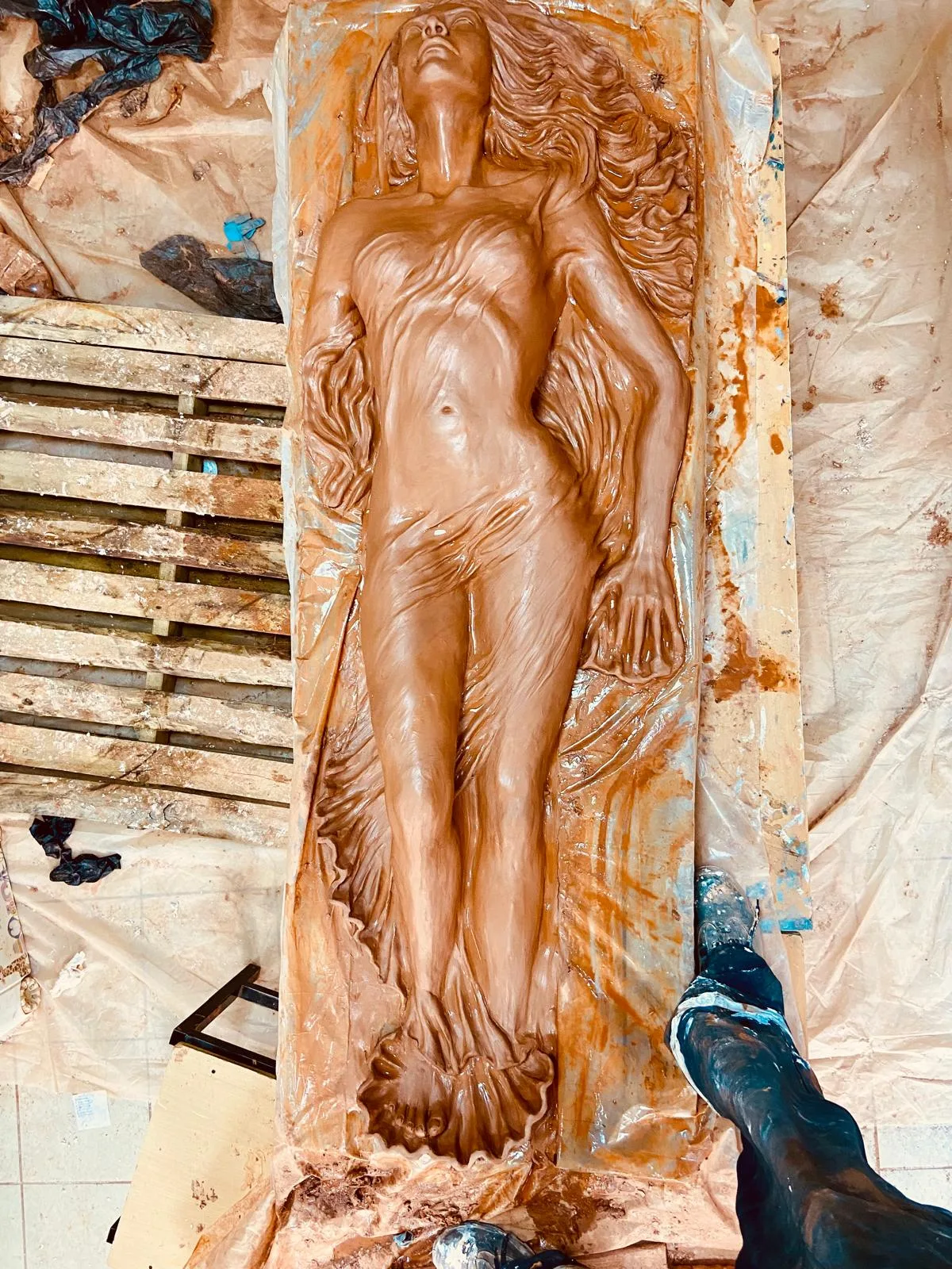 "Venüs'ün Doğuşu" Botticelli ye saygı